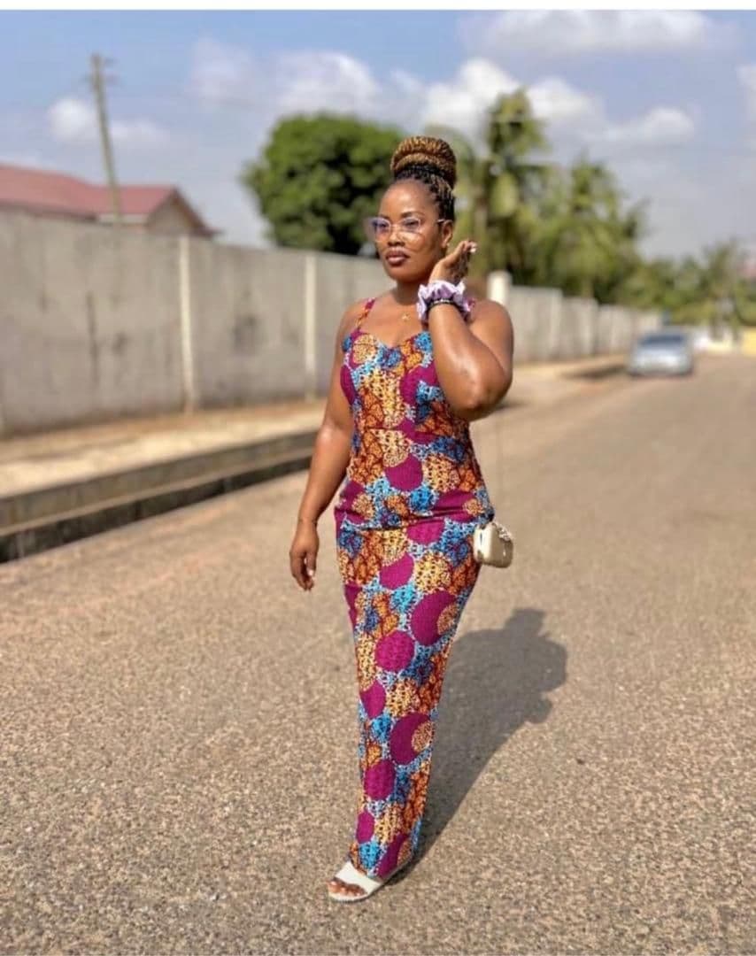 Ankara Sleeveless Maxi Dress